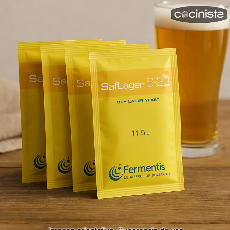 Levadura para cerveza Saflager S-23 - 11,5g - Pack de 5