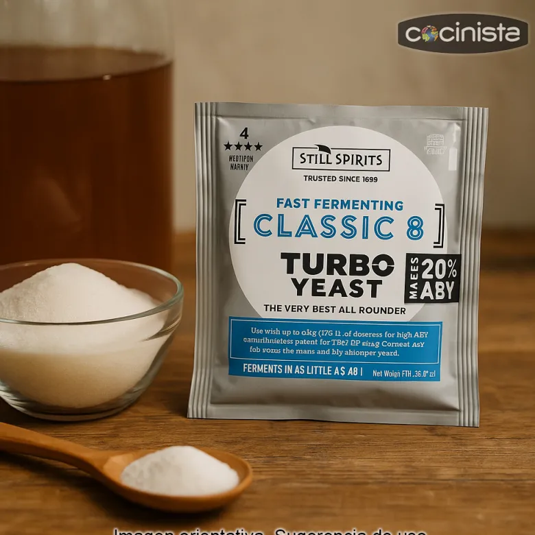 Levadura para destilados Classic 8 Turbo - 180g