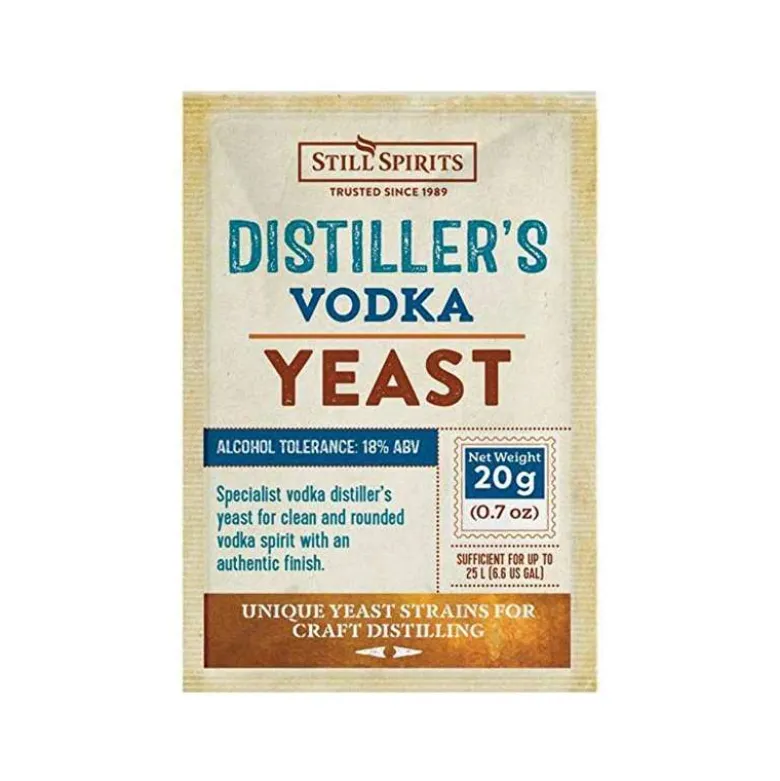 Levadura para destilado: vodka - 20g