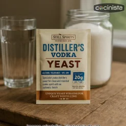 Levadura para destilado: vodka - 20g
