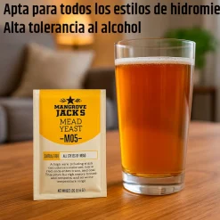 Levadura para Hidromiel M05 - 23 l