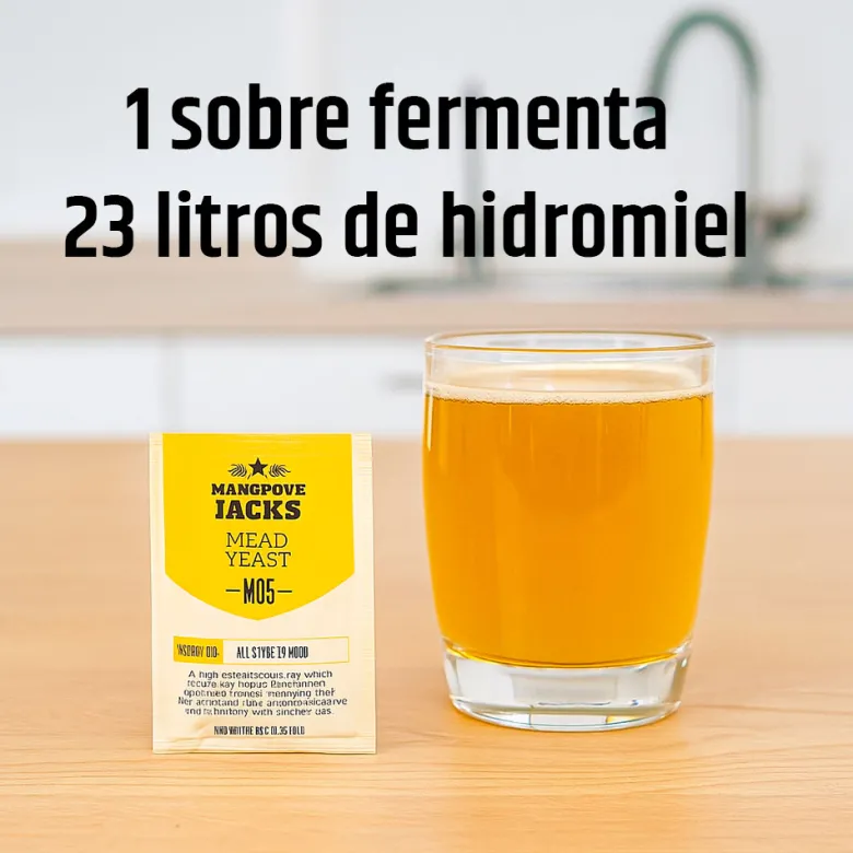 Levadura para Hidromiel M05 - 23 l