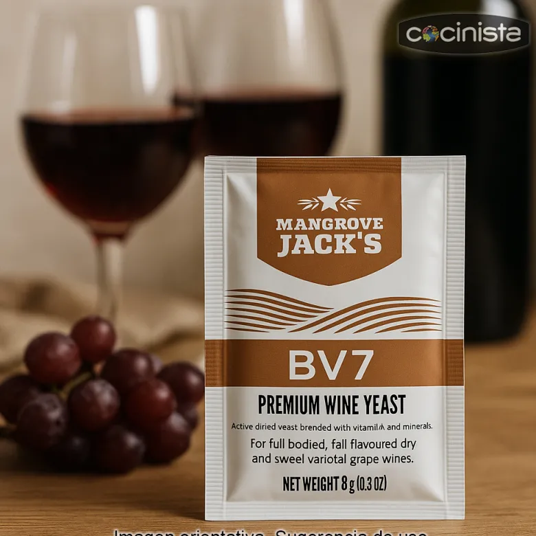 Levadura para vino BV7 - 8g
