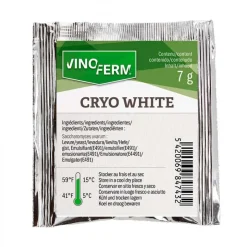Levadura para vino Cryo White - 7 g