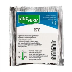 Levadura para vino KY - 7 g