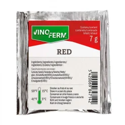 Levadura para vino rojo - 7 g