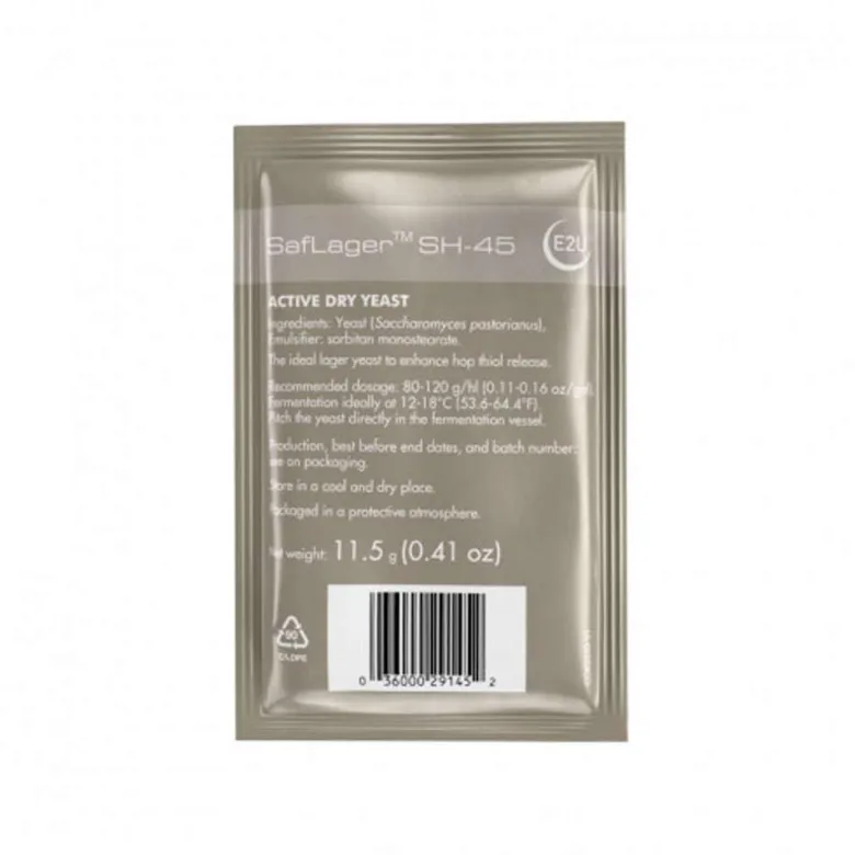 Levadura SafLager SH-45 - 11.5g