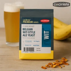 Levadura Wit para cerveza de trigo belgas - 500G