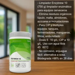 Limpiador Enzybrew 10 - 750g