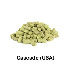 Lúpulo Cascade USA en pellets 2025 - 100 g