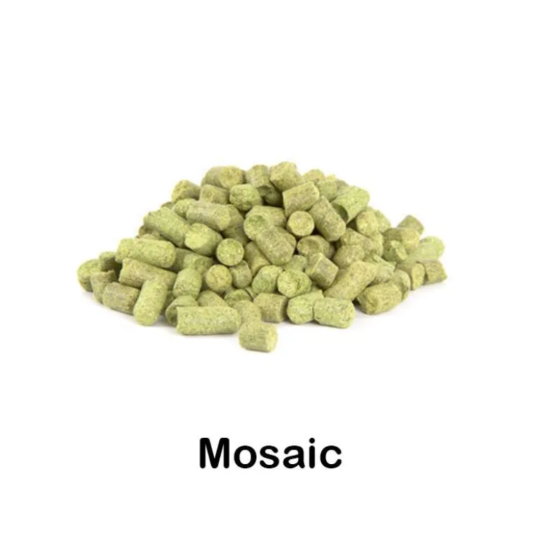 Lúpulo Mosaic en pellet 2025 - 100 g