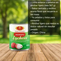 Lychis en almibar ligero - 567g