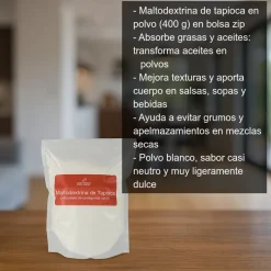 Maltodextrina de Tapioca - 400g