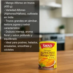 Mango Alfonso en trozos - 450g
