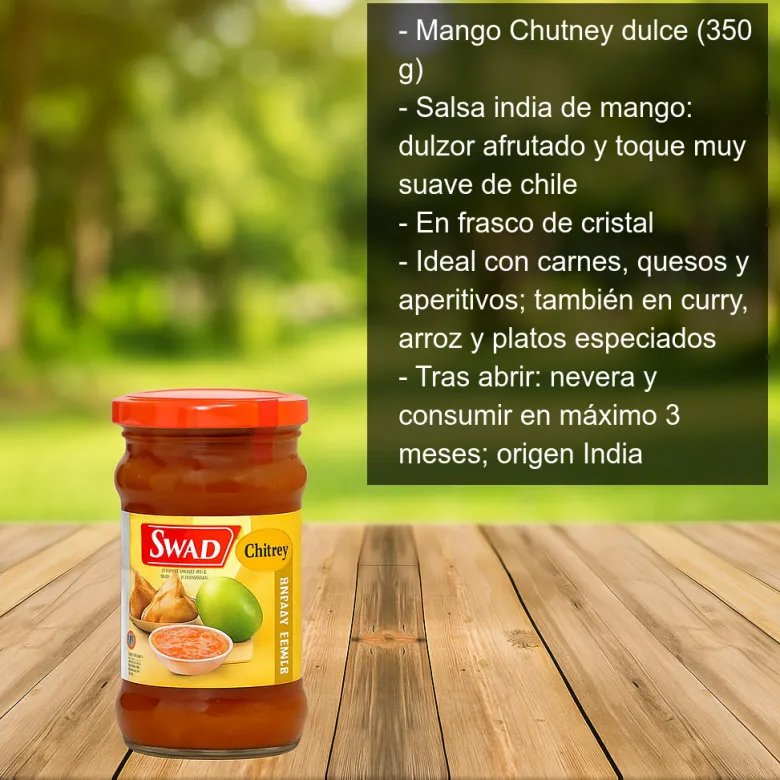 Mango Chutney dulce - 350g