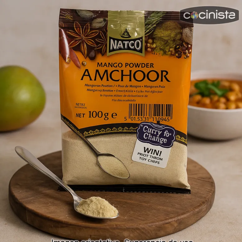 Mango en polvo (Amchoor) - bolsa de 100 g
