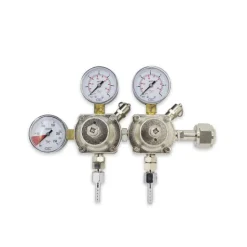 Manorreductor CO2 doble cuerpo - 4 BAR