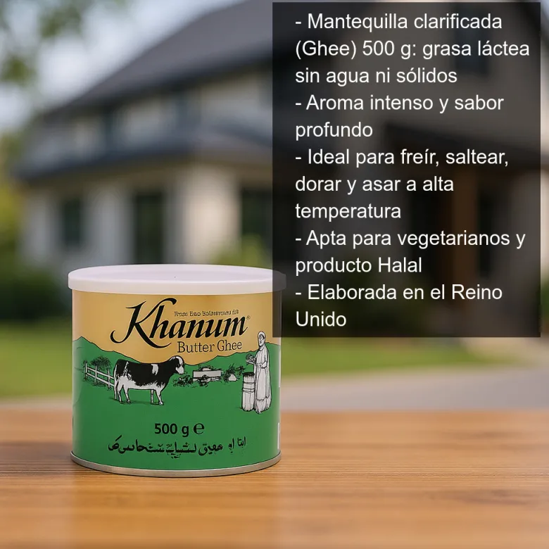 Mantequilla clarificada Ghee - 500 g