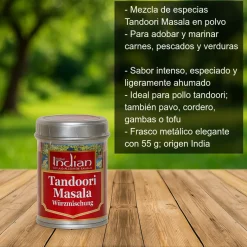 Mezcla de especias Tandoori Masala - 55g