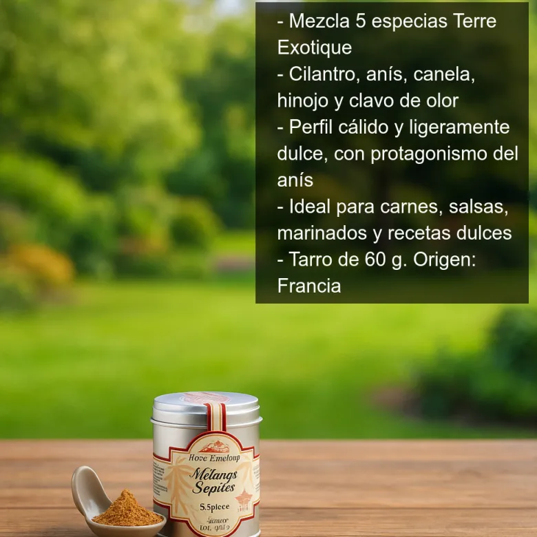 Mezcla 5 especias - 60 g