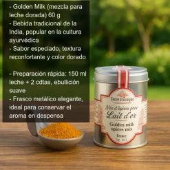 Mezcla Golden Milk (leche de oro) - 60 g