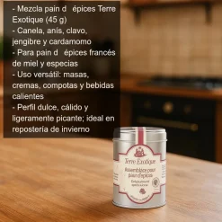 Mezcla pan de especias (pain d'épices) - 45 g