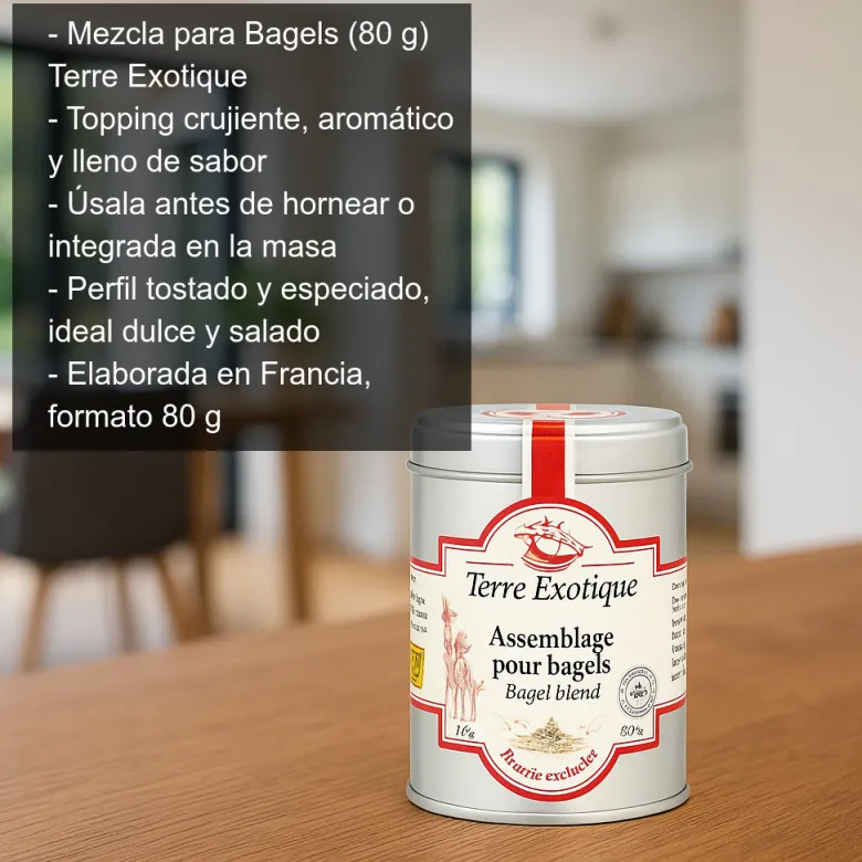Mezcla para Bagels - 80 g