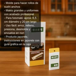 Molde para hacer rollos de sushi anchos