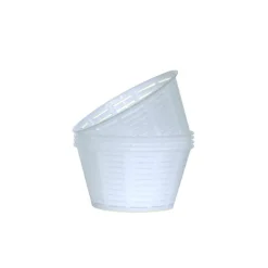 Moldes de rejilla para queso fresco y ricotta - 12 x 6,3 cm x 5 uds