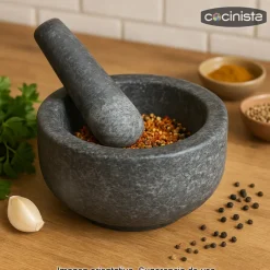 Mortero de piedra - 18cm