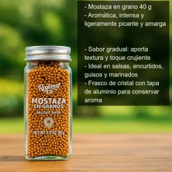 Mostaza en grano - 90g