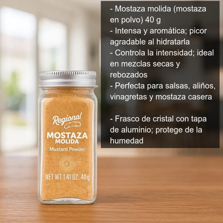 Mostaza molida - 40g