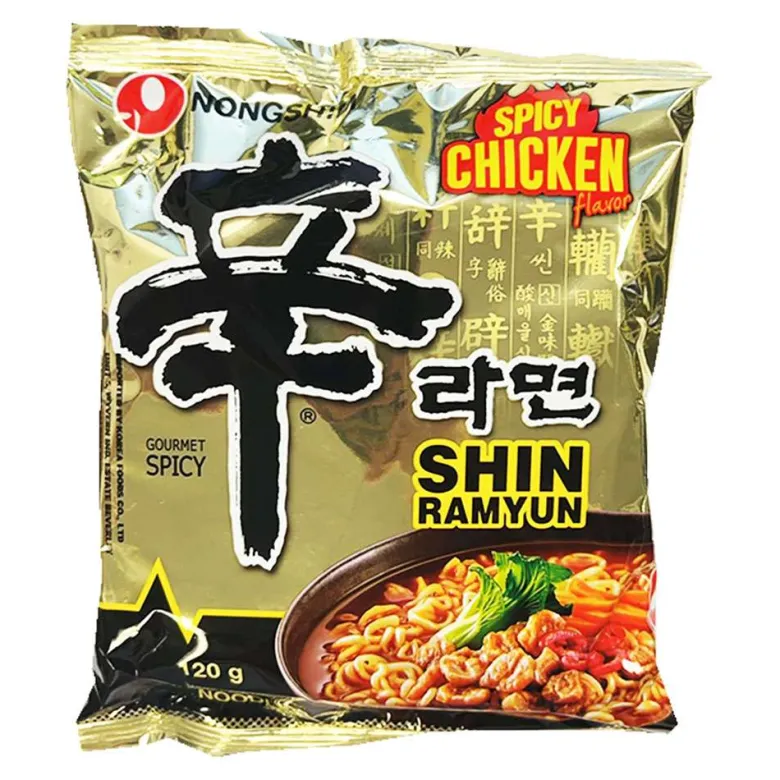 Noodles Instantáneos picantes sabor a pollo - 120 g