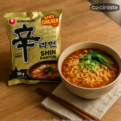 Noodles Instantáneos picantes sabor a pollo - 120 g
