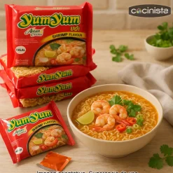 Noodles instantáneos sabor a gambas - 60g