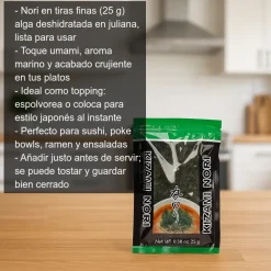Nori en tiras finas - 25 g