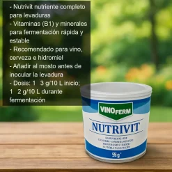 Nutrivit- Nutrientes para la levadura - 50g