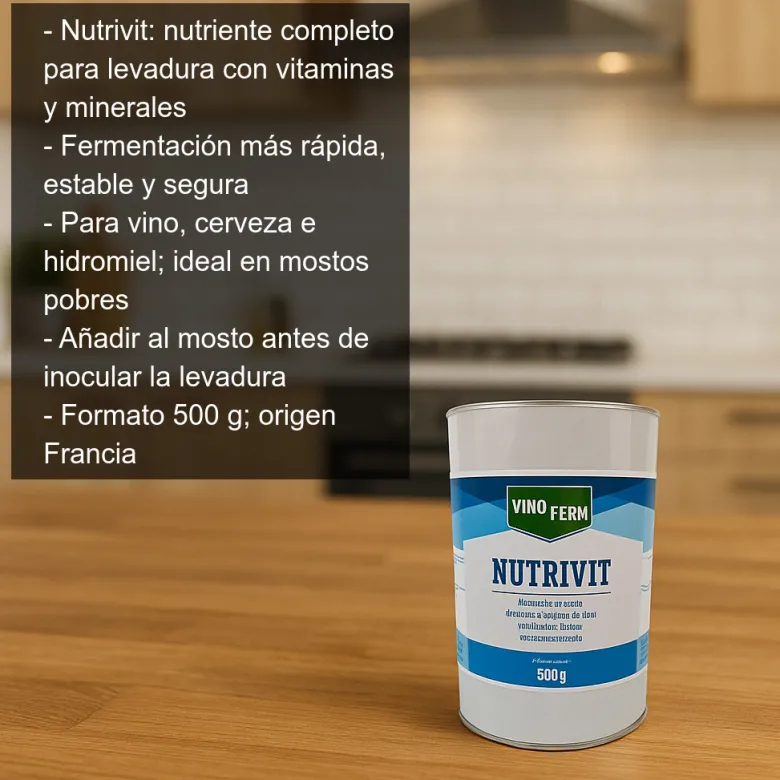 Nutrivit- Nutrientes para la levadura - 500g