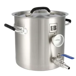 Olla de Elaboración Easybrew de Acero Inoxidable con Válvula de Bola - 12 L