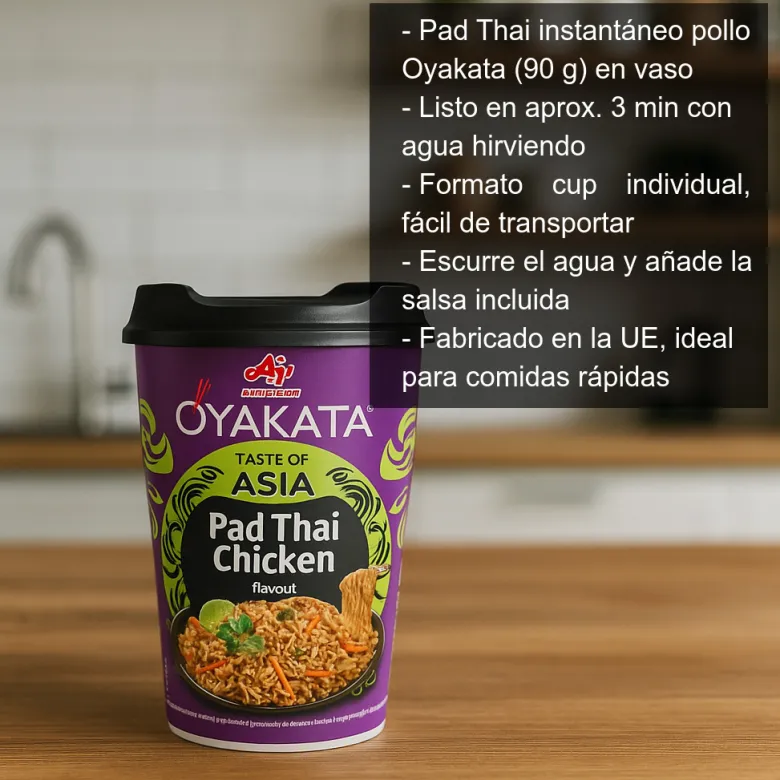Pad Thai instantáneo sabor a pollo - 90g