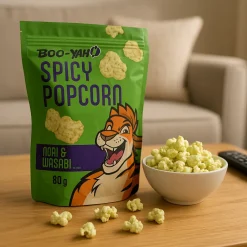 Palomitas con sabor a nori y wasabi - 80 g