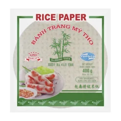 Papel de arroz para rollito vietnamita - 22cm - 400g