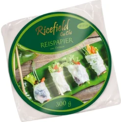 Papel de arroz redondo 22cm - 300 g