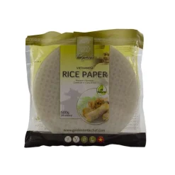 Papel de arroz redondo 22cm 45 hojas - 500g