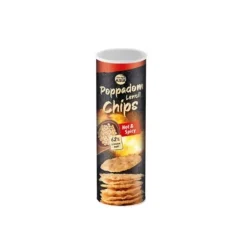 Pappadoms Chips Hot and Spicy - 70g