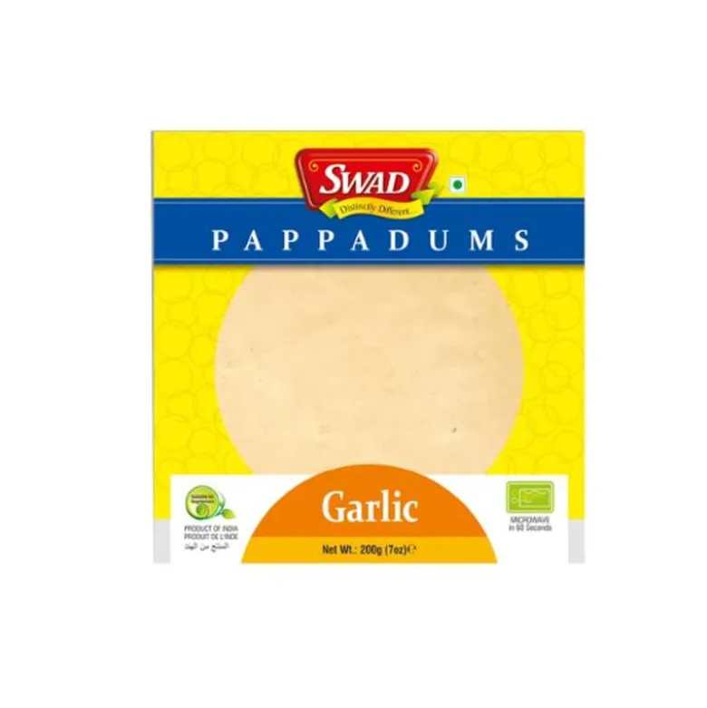 Pappadums con ajo - 200g