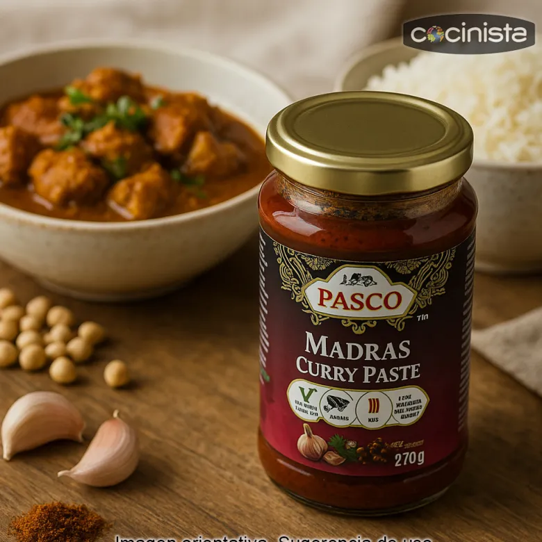 Pasta de curry de Madrás - 270 g