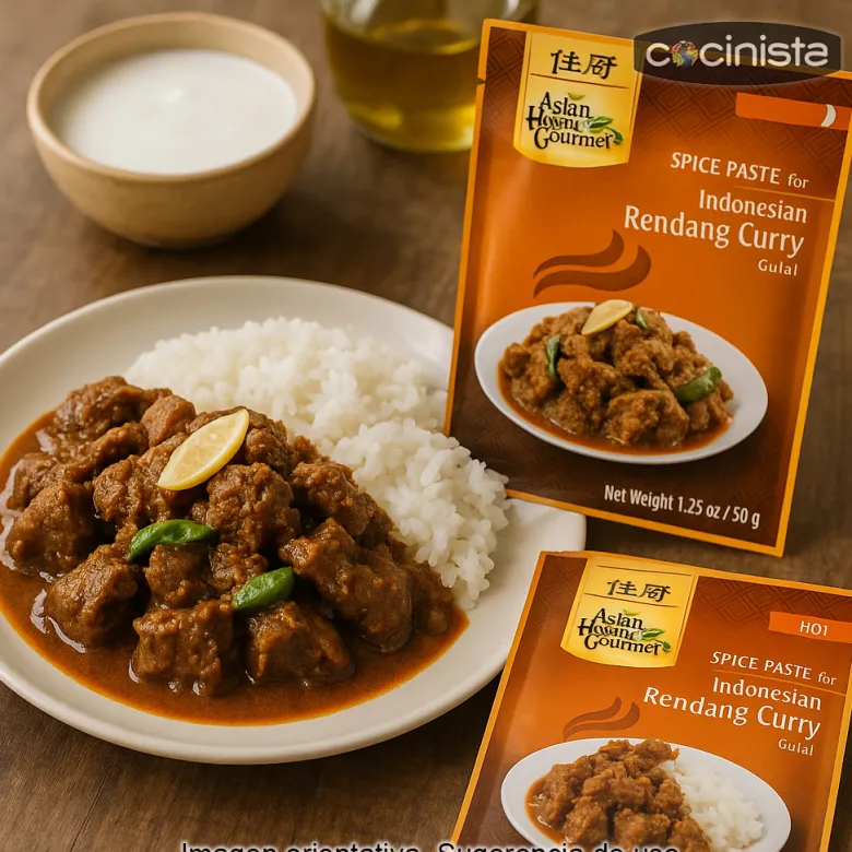 Pasta de curry indonesio Rendang - 50 gr