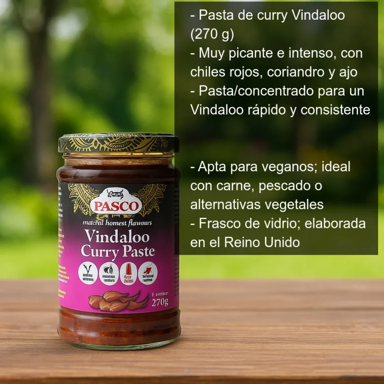 Pasta de curry Vindaloo - 270 g