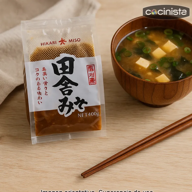 Pasta de miso rojo - 400g